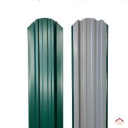 Евроштакетник прямоугольный 0.4 (RAL 6005, Зеленый мох) (1500х120)