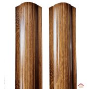 Евроштакетник RAL 615 (Светлое дерево) (0,45, 120, 1550)