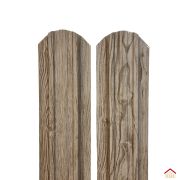 Евроштакетник прямоугольный 0.4 (PRINTECH Ясень) (1500х120)